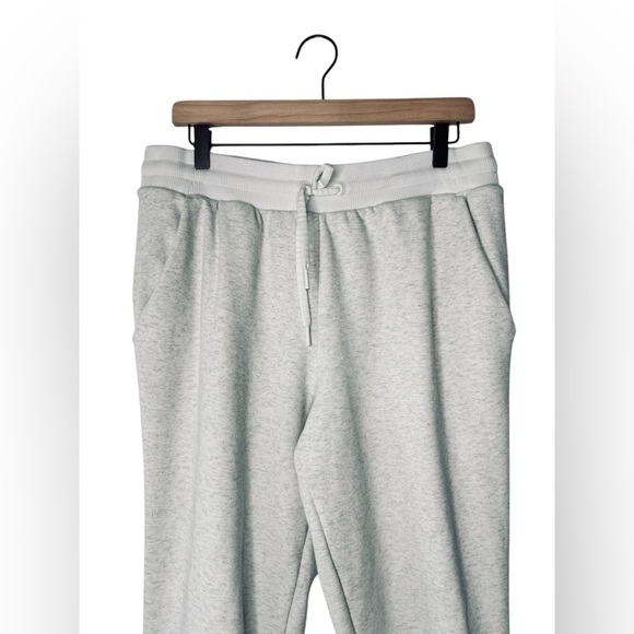 Athleta Cozy Karma High Rise Zip Pant Gray/White size Large - Picture 4 of 16